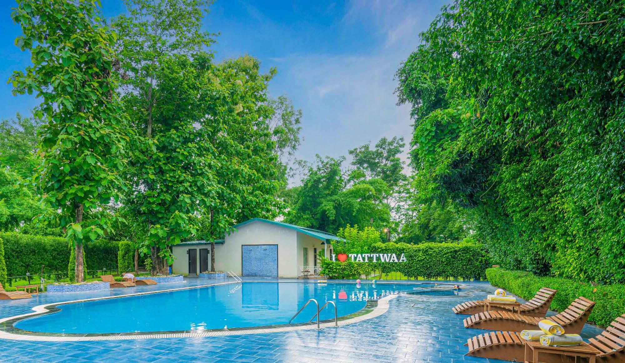 The Tattwaa Corbett Spa And Resort Rāmnagar Exterior foto