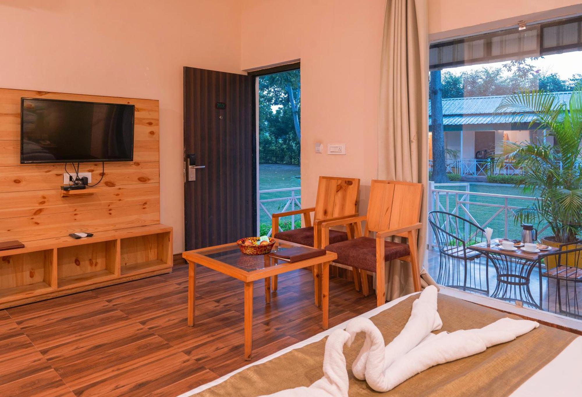 The Tattwaa Corbett Spa And Resort Rāmnagar Exterior foto