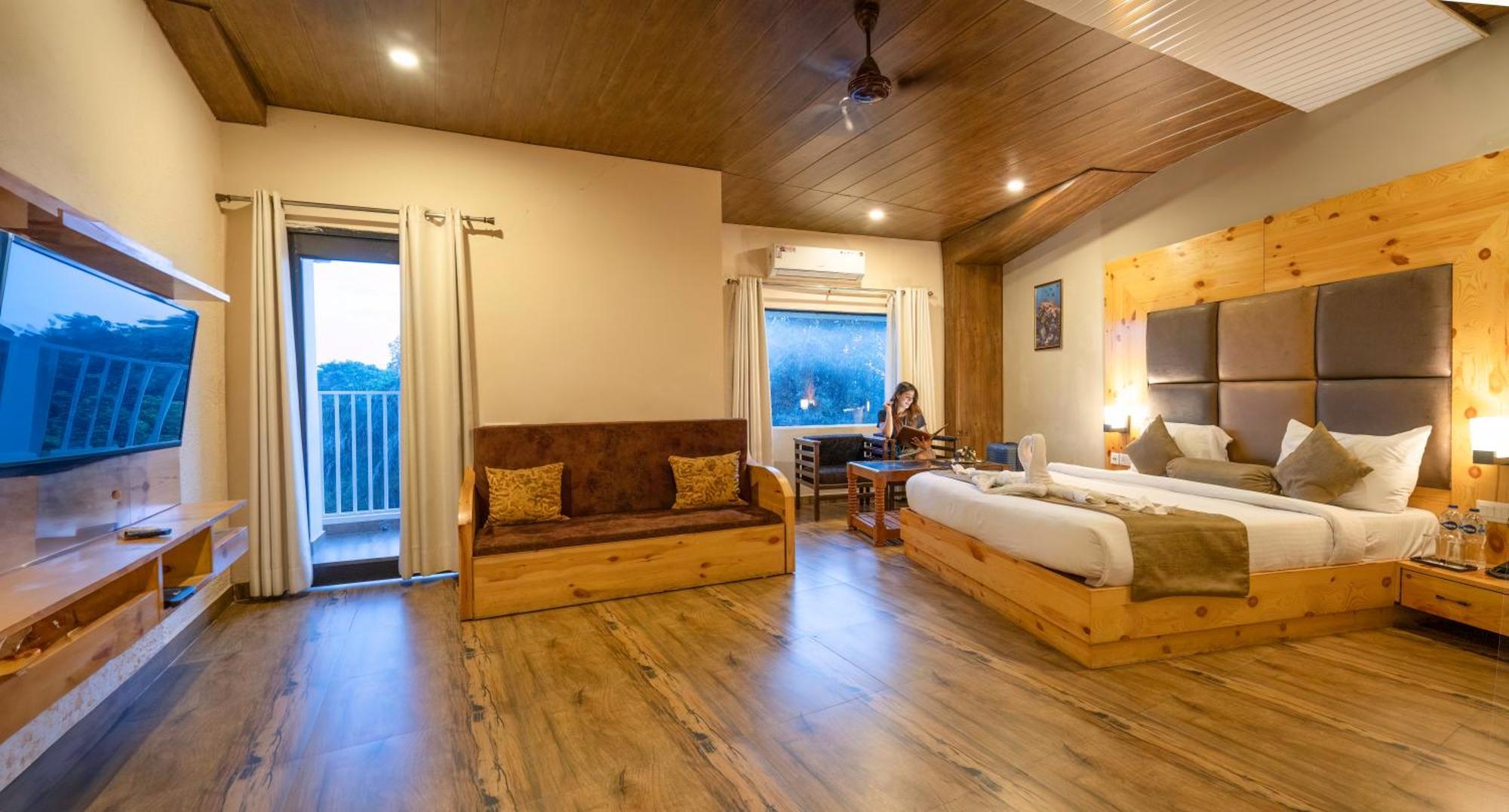 The Tattwaa Corbett Spa And Resort Rāmnagar Exterior foto